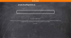 Desktop Screenshot of private-fusspflegeschule.de